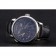 A. Lange & Sohne Lange 1 Blue Dial Stainless Steel Case Black Leather Strap