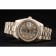 Rolex DayDate Gold Stainless Steel Ribbed Bezel Goldish Dial 41979
