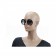 Miu Miu Round Embellished Black Frame Sunglasses 308435