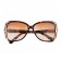 Cartier Light Tortoiseshell Frame Brown Lenses Sunglasses 308258