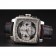 Tag Heuer Monaco Black Perforated Leather Strap White Dial 80306