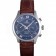 Omega DeVille Silver Bezel with Grey Dial and Brown Leather Strap  621567