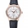 Vacheron Constantin Patrimony Power Reserve White Dial Gold Case Black Leather Bracelet  1454264