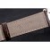 Swiss Patek Philippe Calatrava White Dial Stainless Steel Case Brown Leather Strap