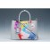 Prada Saffiano Soft Double Collage Print Grey Bag 18927282
