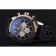 Breitling Transocean Black Dial Black Rubber Strap Rose Gold Bezel 98208