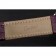 Cartier Ronde Louis Silver Diamond Case White Dial Purple Leather Bracelet 1454009