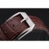 IWC Portofino Black Dial Stainless Steel Case Brown Leather Strap