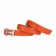 Hermes Orange With Silver "H" Buckle Closure Belt