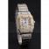 Swiss Cartier Santos De Cartier Galbeee Yellow Gold and Steel Case Steel Bracelet Small  622644