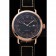 Hamilton Navy Pioneer Black Dial Rose Gold Case Black Leather Strap