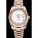 Rolex Day-Date White Dial Gold Bracelet  622546