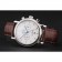 Omega Seamaster Vintage Chronograph White Dial Stainless Steel Case Brown Leather Strap