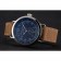 Hamilton Navy Pioneer Small Second Black Dial Stainless Steel Case Light Brown Leather Strap