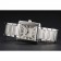 Swiss Cartier Tank Francaise Steel Case White Dial Roman Numerals Stainless Steel Bracelet  622649