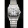Swiss Cartier Santos White Dial Stainless Steel Case And Bracelet  622882