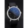 Piaget Altiplano Silver Case Black Dial Black Leather Bracelet  622629