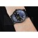 Cartier Rotonde Black Dial Black Case Black Leather Bracelet  1454218