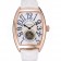 Franck Muller Casablanca White Croco Leather Strap White Dial 80283