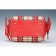 Burberry House Check And Red Leather Trim Bowling Bag 18927035