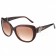 Dolce and Gabbana Brown With Silver Roses Sunglasses  308026