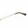 Miu Miu Rounded Cut Off Cat-Eye Orange Sunglasses 308042