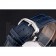 Cartier Rotonde Chronograph Black Dial Stainless Steel Case Blue Leather Strap