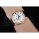 Omega De Ville Moonphase White Dial Rose Gold Case Black Leather Bracelet  1454227