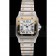 Swiss Cartier Santos De Cartier Galbeee Yellow Gold and Steel Case Steel Bracelet Small  622644