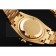 Swiss Rolex Day Date Yellow Gold Diamond Pave