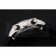 Round Burberry Sport Chronograph White Case Black Dial Black Rubber Bracelet   622618