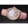 Omega DeVille Prestige Pink Dial Gold Diamond Case Pink Leather Bracelet  1454126