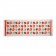 Fendi Eyes Monster Peach Scarf 621714