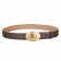 Prada Khaki Leather Belt