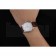 Rolex Cellini White Dial Stainless Steel Case Brown Leather Bracelet  622723