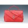 Saint Laurent College Matelasse Large Bag Red