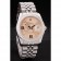 Rolex DateJust Brushed Stainless Steel Case Orange Flowers Dial Diamonds Plated