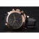 Swiss Panerai Radiomir 1940 Chronograph Black Dial Rose Gold Case Black Leather Strap