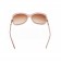 Cartier Golden Logo Detail Dark Red And Beige Frame Sunglasses 308275