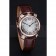 Cartier Rotonde Blue Crown Brown Leather Bracelet 621974