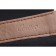 Cartier Drive De Cartier White Dial Silver Diamond Case Brown Leather Bracelet 1454216
