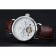 Vacheron Constantin Traditionnelle Calibre White Dial Silver Case Brown Leather Bracelet 1454065