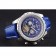 Breitling Bentley Mulliner Tourbillon Blue Dial Stainless Steel Case Blue Leather Strap  622726