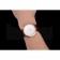 Blancpain Villeret Ultra Slim White Groved Dial Gold Numerals Rose Gold Case Brown Leather Strap