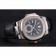 Patek Philippe Nautilus Black Dial Stainless Steel Case Black Leather Strap