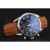 Tag Heuer Carrera SpaceX Silver Bezel with Black Dial and Light Brown Leather Strap tag265  621536