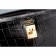 Hermes Kelly Longue Clutch Crocodile Leather Black  608165