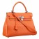 Hermes Kelly Small Orange-Brown Tan