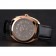Hermes Dressage Light Brown Dial Rose Gold Case Black Leather Strap