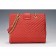 Saint Laurent Classic Monogram Shopping Bag Red 607880